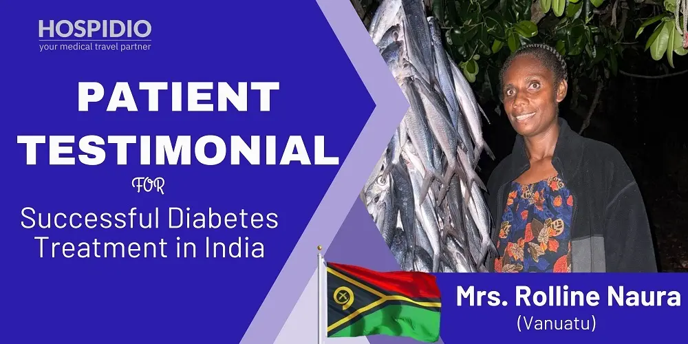A Journey to Healing: Mrs. Rolline Naura’s Successful Diabetes Treatment with HOSPIDIO